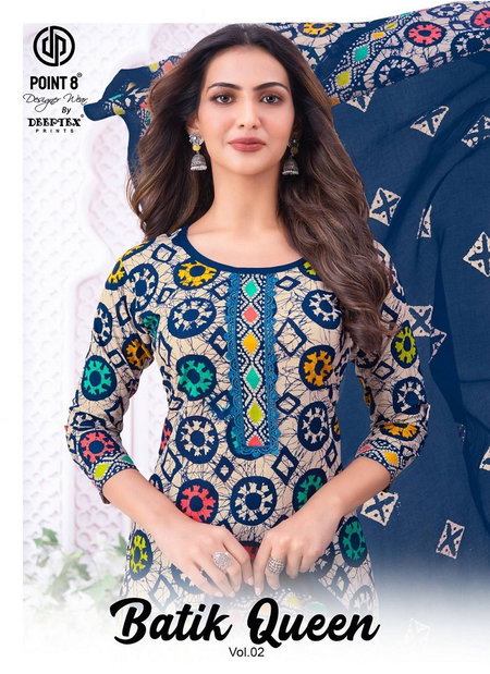Batik Queen Vol 2 By Deeptex Cotton Printed Kurti Set Wholesale Price In Surat